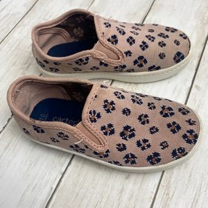 Girls Pink Cat & Jack Slip on shoes-Size 10